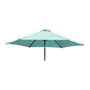 Loxe Tilt And Crank Olefin 2500mm Fabric Parasol In Jade