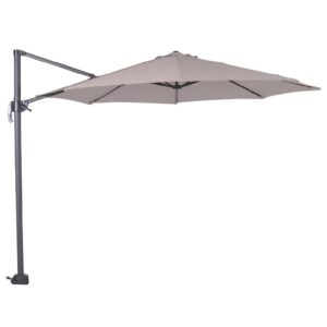 Hawo Small Polyester Garden Round Parasol In Sand